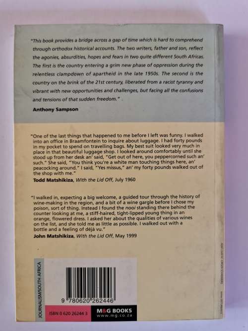 With the Lid Off by Todd and John Matshikiza