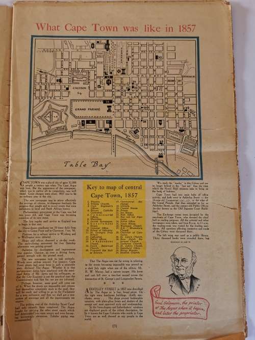 THE CAPE ARGUS CENTENARY SUPPLEMENT 1857-1957