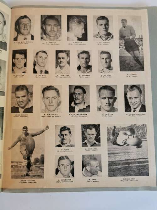 DIE BRANDWAG SE RUGBY-ALBUM: SPRINGBOK TOER 1956