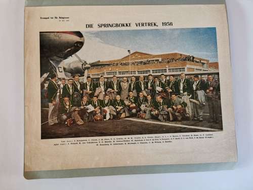 DIE BRANDWAG SE RUGBY-ALBUM: SPRINGBOK TOER 1956