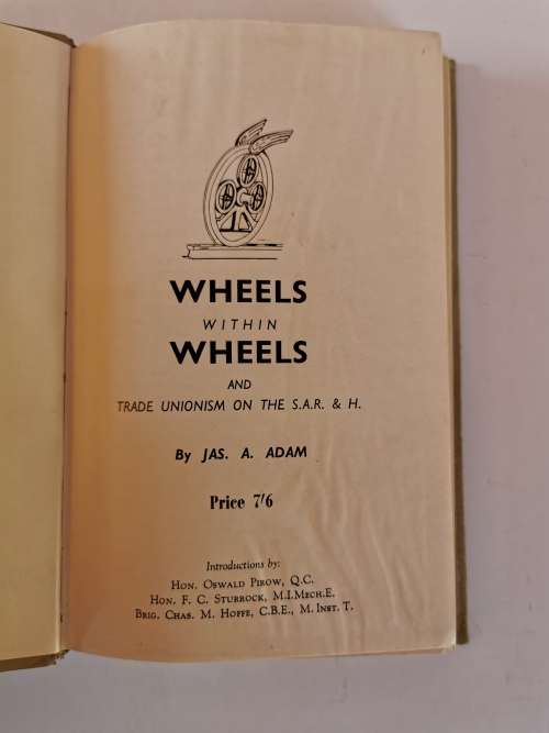Wheels within Wheels by Jas. A. Adam ``SIGNED``