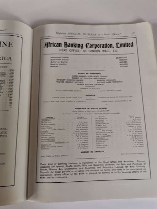 South Africa- Majority Special Number for all interested in South African Affairs Jan 1889-Jan 1910