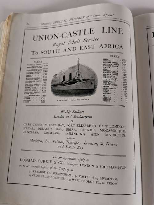 South Africa- Majority Special Number for all interested in South African Affairs Jan 1889-Jan 1910