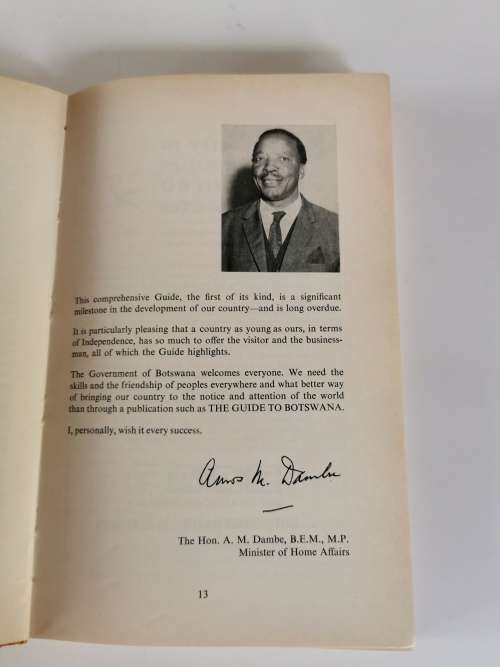 The Guide to Botswana by G. A. Winchester-Gould