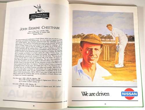 Centenary of South Africa`s Greatest Springbok Cricketers 1889-1989