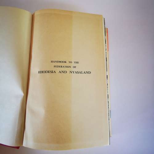 Rhodesia and Nyasaland, Handbook to the Federation of .. by W.V. Brelsford (ed)``RHODESIANA``
