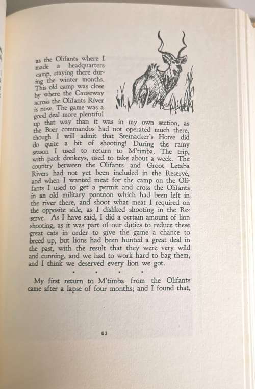 Memories of a Game Ranger by Harry Wolhuter