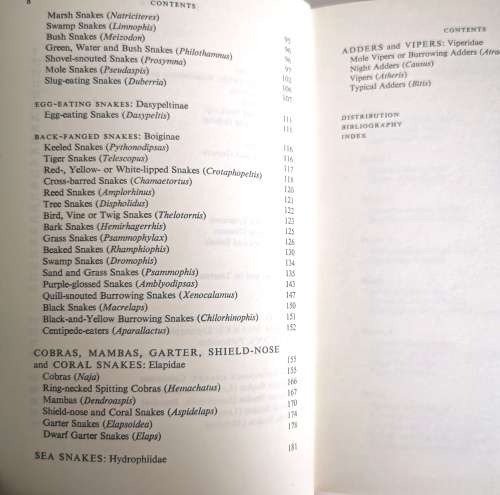 A Field Guide to the Snakes of Southern Africa by V.F.M. FitzSimons