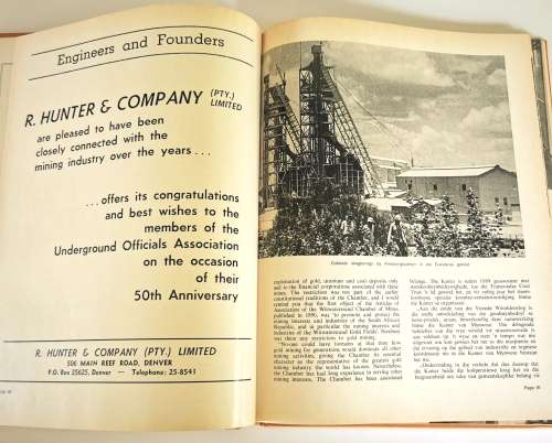 50 Jare van Saamwerking in Mynbow, 50 Years of Co-operation in Mining by P J Malan