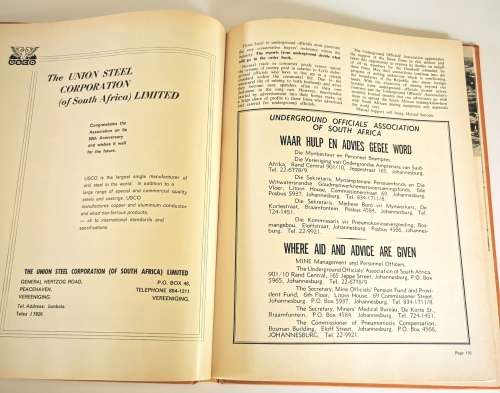 50 Jare van Saamwerking in Mynbow, 50 Years of Co-operation in Mining by P J Malan