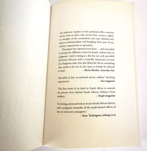 An Unpopular War From afkak to bosbefok by J.H. Thompson