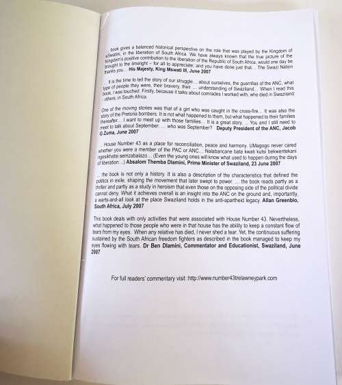 Number 43 Trelawney Park KwaMagogo by Elias Masilela