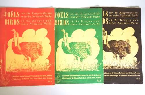 Birds Voels of the Kruger and other National Parks Vol I, II,III