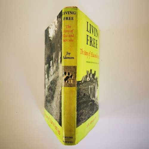 Living Free The Story of Elsa and her Cubs by Joy Adamson