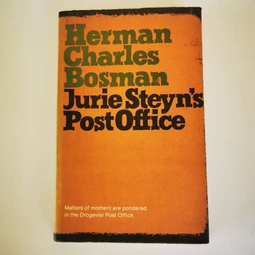 4 BOOKS: Bosman at his Best, A Cask of Jerepigo, Jurie Steyn`s Post Office, Unto Dust - H.C. Bosman