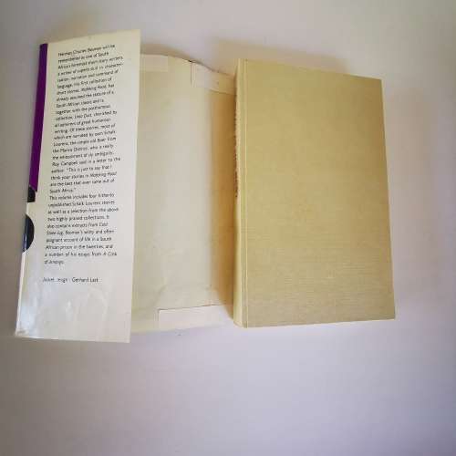 4 BOOKS: Bosman at his Best, A Cask of Jerepigo, Jurie Steyn`s Post Office, Unto Dust - H.C. Bosman