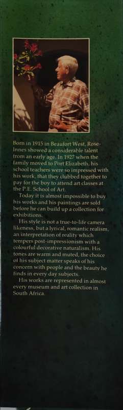 THE ART OF ALEXANDER ROSE-INNES -- Martin Bekker