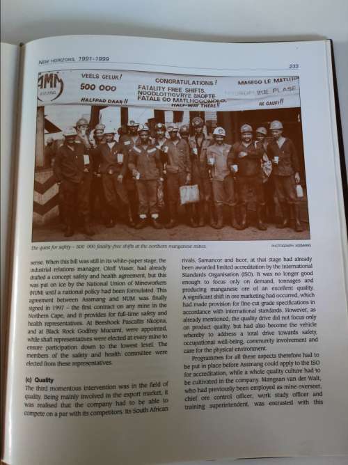 CHANGING TIDES-THE STORY OF ASSMANG - P.H.R. SNYMAN