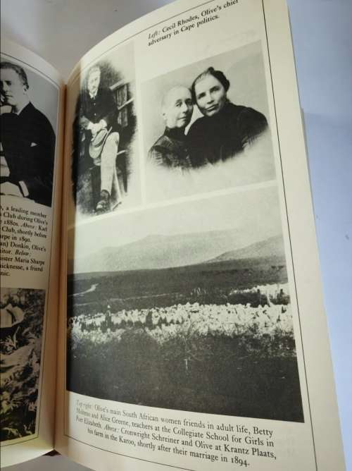 OLIVE SCHREINER - A BIOGRAPHY -- Ruth First & Ann Scott