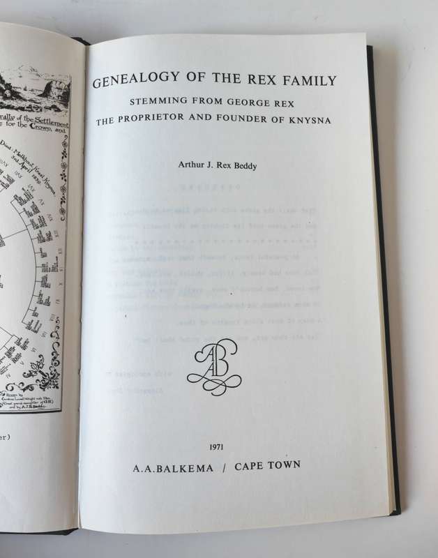 GENEALOGY OF THE REX FAMILY - Arthur J. Rex Beddy