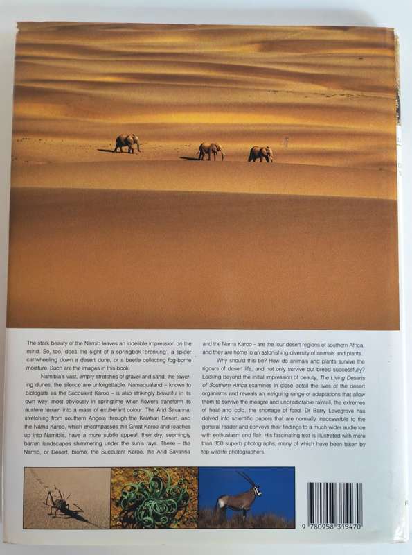 The Living Deserts of Southern Africa by Barry Lovegrove
