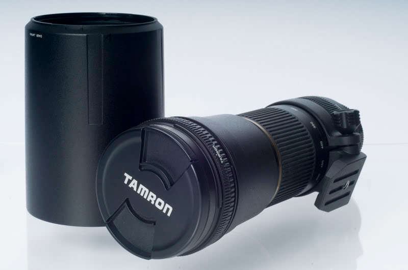 TAMRON (FOR CANON) SP AF Di (IF) 200-500mm 1:5-6.3 WITH HOOD & CAPS