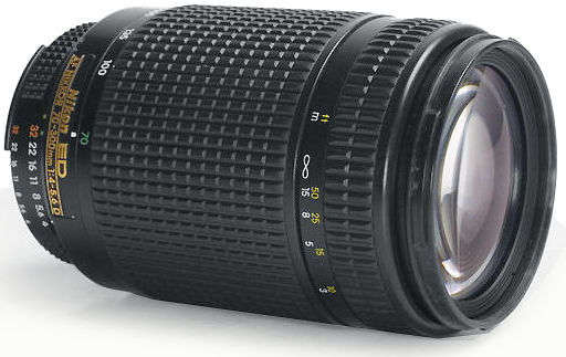 Nikon Autofocus (AF) Nikkor 70-300mm f/4~5.6D ED