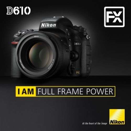 ***BRAND NEW SEALED***NIKON D610  24.3MEGA PIXELS (BODY ONLY) ***RETAILS FOR OVER R38000.00***