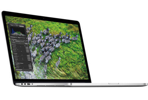 MACBOOK PRO 15" RETINA CORE i7 2.7GHZ CPU, 16GB MEMORY, 256GB, 1GB GRAPHICS