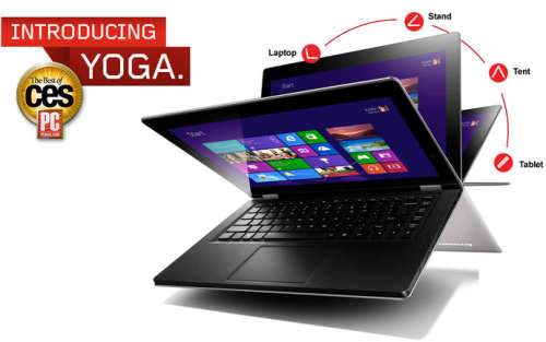 LENOVO THINKPAD YOGA ULTRABOOK(FULL-HD) CORE i5-4300U, 8GB, 256GB SSD, MULTI-TOUCH SCREEN, WINDOWS 8