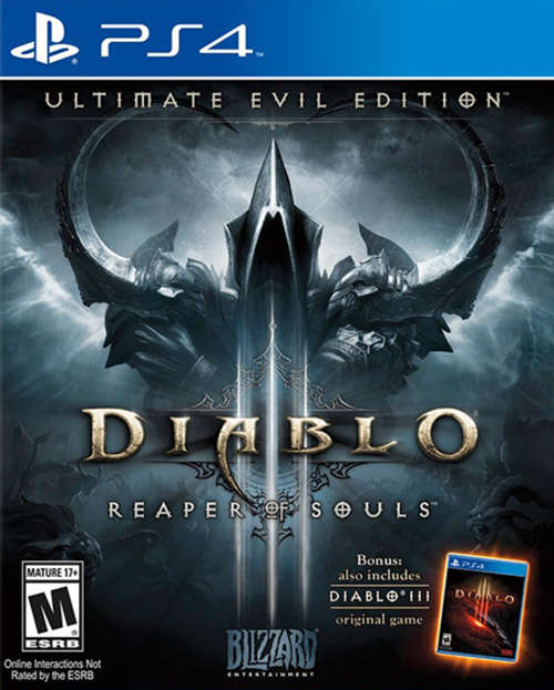 **BRAND NEW***DIABLO :REAPER OF SOULS FOR PS4**FREE SHIPPING**