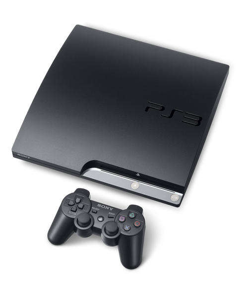 PLAYSTATION 3 320GB SLIM (BLACK) + 1 WIRELESS CONTROLLERS + 5 GAMES