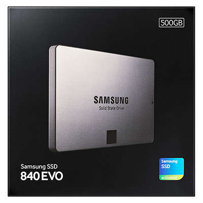 2.5" SAMSUNG 840 EVO 500GB SSD SATA III