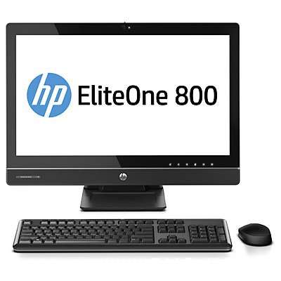 **23" LED FULL-HD**HP ELITEONE 800 G1 -AIO**CORE i5-4570S, 8GB, 500GB, DVDWR, WINDOWS 7/8 PROFESSION