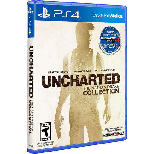 BRAND NEW SEALED**UNCHARTED (NATHAN DRAKE COLLECTION) FOR PS4