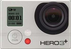 GO PRO HERO 3+ SILVER EDITION + GO PRO LCD TOUCH BACPAC