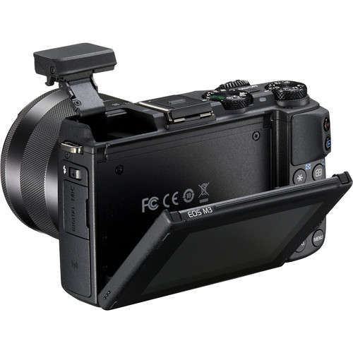 24.2 MP CANON EOS M 3 + CANON 18-55mm IS STM (WITH BUILT IN WIFI AND NFC CONNECTIVITY)
