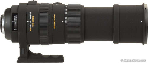 SIGMA DG 150-500mm f/5-6.3 HSM APO OS FOR NIKON WITH REAR & FRONT CAP