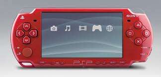 SONY PSP 3004(SLIM) RED (CRAZY R1 AUCTION)