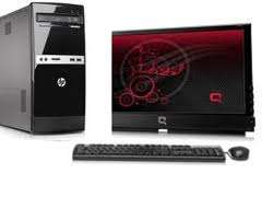 HP 500B MT DESKTOP COMPUTER WITH LCD INTEL CORE 2 DUO 3.0GHZ, 2GB MEMORY 320GB, DVDWRITER WINDOWS 7