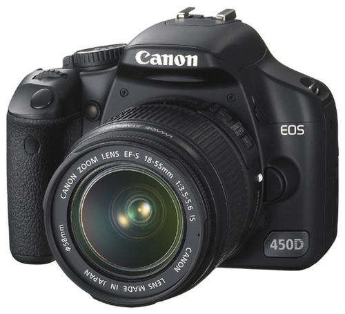 Canon EOS 450D Digital SLR Camera with 18-55mm Lens