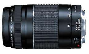 Canon Zoom Lens EF ** 75-300MM III 1:4-5.6