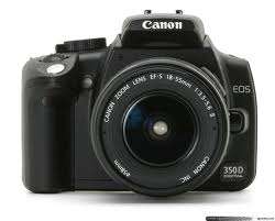 CANON EOS 350D WITH LENS EFS 38-76MM + 4GB MEMORY CARD