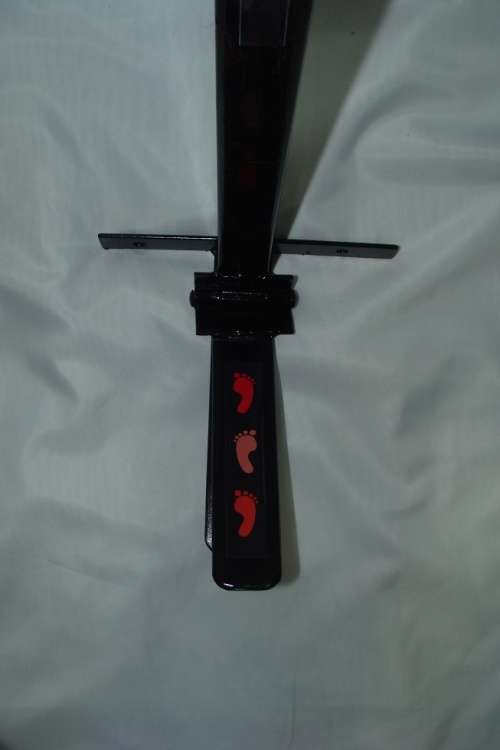 Custom Made Foot Operated Wall Mounted Sanitizer Stand - STICKERS INCLUDED - Available in 11 Colors