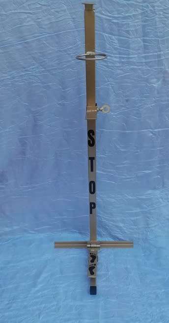 Custom Made Heavy Duty Foot Operated Self Standing Sanitizer Stand
