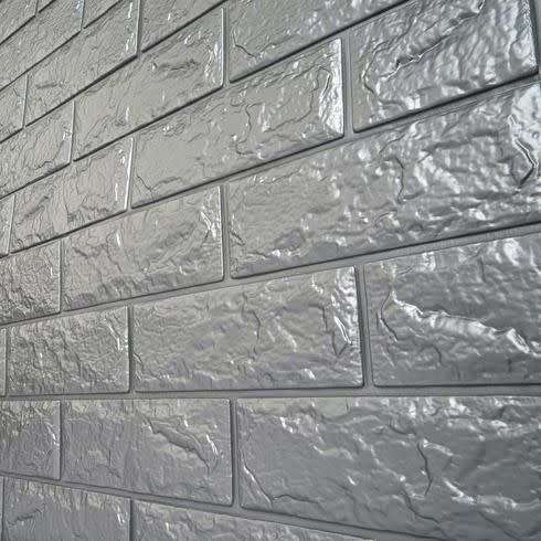 3D Self-Adhesive Waterproof PE Foam Wall Sticker 77cm x 70cm