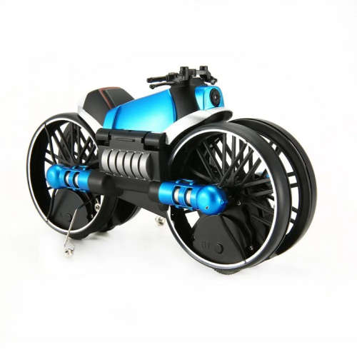 2-in-1 Transforming Motorcycle and 2.4G RC Quadcopter Drone