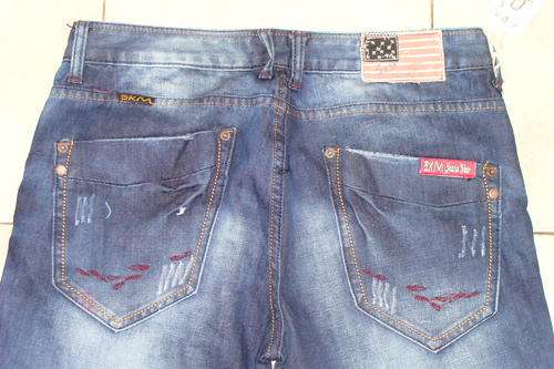5KM Blu Denim USA Branded Jeans 34W