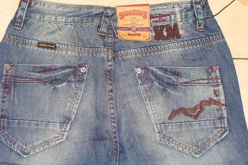 5KM Blu Denim USA Branded Jeans 34W