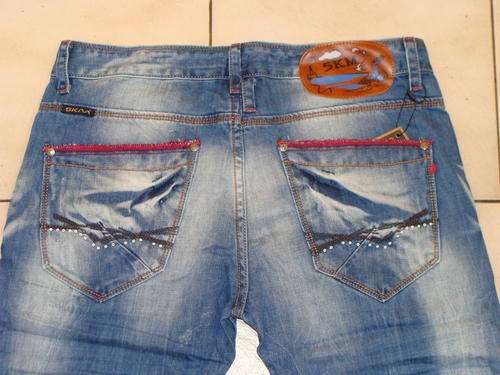5KM Denim No1USA Branded Jeans 34W Style 021